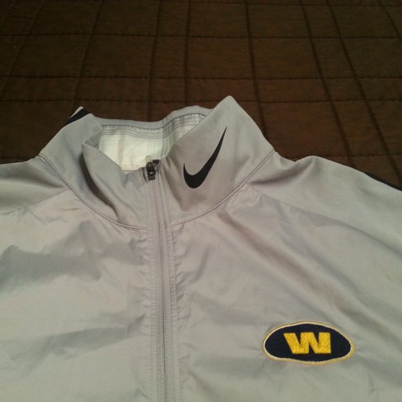 Nike Jacket. Windbreaker 1/4-1/2 zip--.Washington, Wyoming, Wichita - Picture 4 of 7